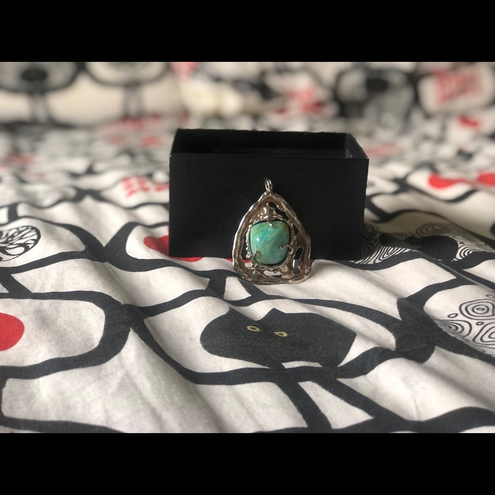 🍁Handmade pendant Chrysoprase crystal